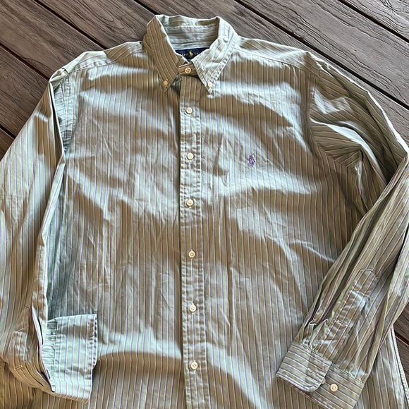 POLO RALPH LAUREN CLASSIC FIT BUTTON DOWN DRESS SHIRT 👔 NWOT FINALLY AVAILABLE - Picture 2 of 5